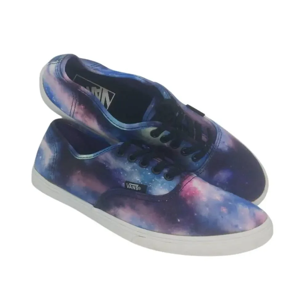 VANS Off the Wall Tie Dyed Blue Sneakers - Women's 8